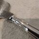 Silver-plated metal pie server, Christofle silversmith, Albi