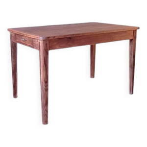 table de ferme ancienne - massif bois