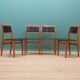 Set of four beech chairs, Danish design, 1970s, production: Denmark