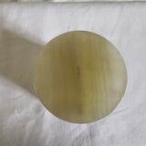 Onyx ashtray and table lighter set