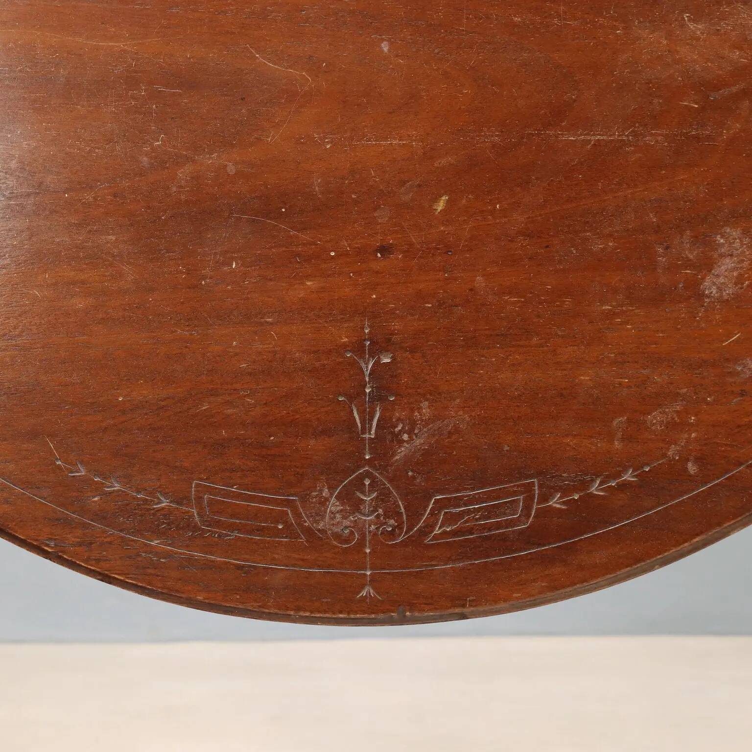 Antique mahogany side table, United Kingdom, 19th century