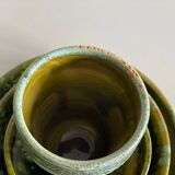 3 bols et une tasse faits à la main, Maroc