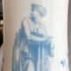 Grand Vase Opaline 19ème Siècle décor à l'antique