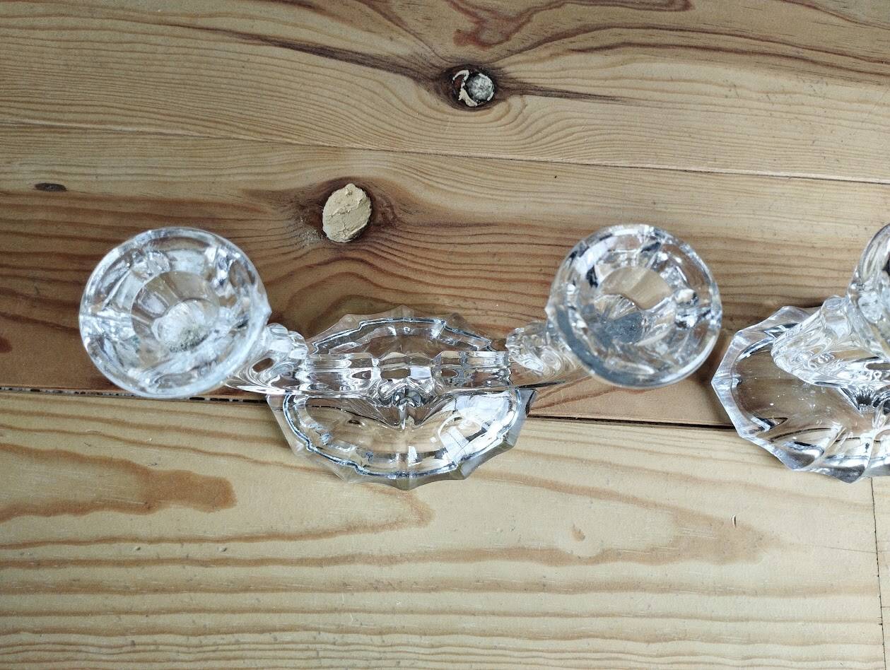 Pair of vintage candlesticks