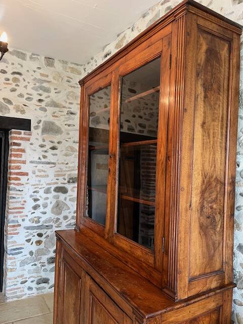 Glass-fronted sideboard