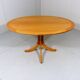 Table basse ou d'appoint ovale en frêne, Danemark