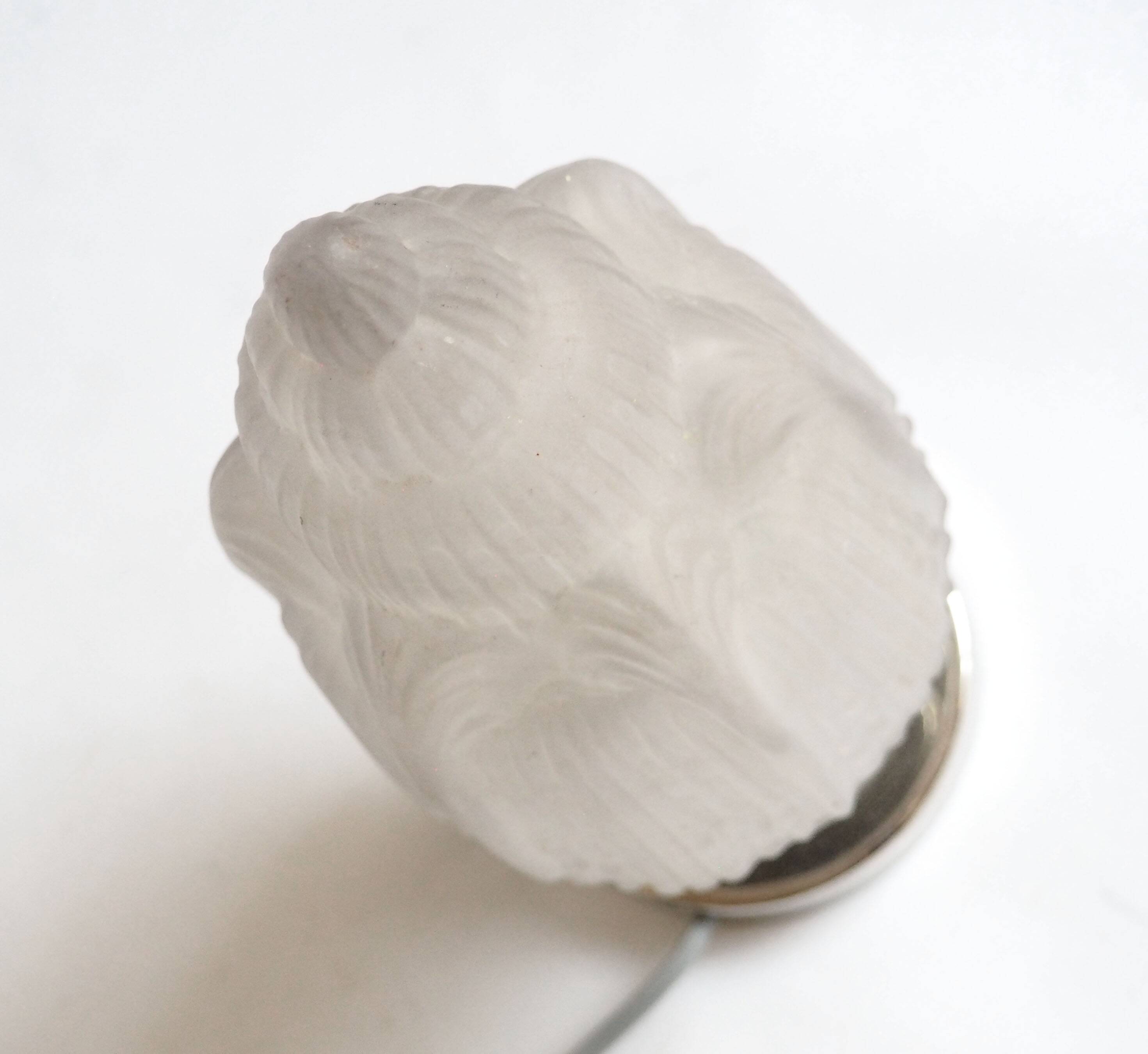 Art Deco fountain glass lamp