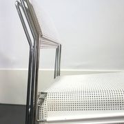 Set of 4 metal chairs, 1970s