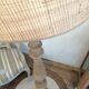 Lampadaire vintage en bois