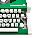 English Luxury Olympia Traveller typewriter revised new ribbon