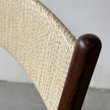 Set of teak Chairs, Denmark 1960s, Mid-C, Vintage