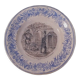 Talking plate themed Tierra del Fuego of Grigny late nineteenth century