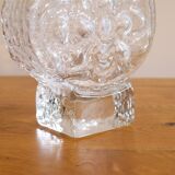Vintage Finnish glass vase 1970