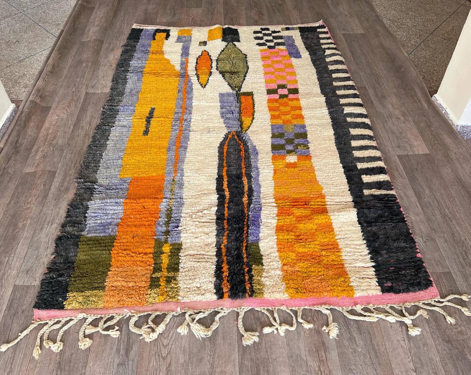 Moroccan wool rug 200/300cm