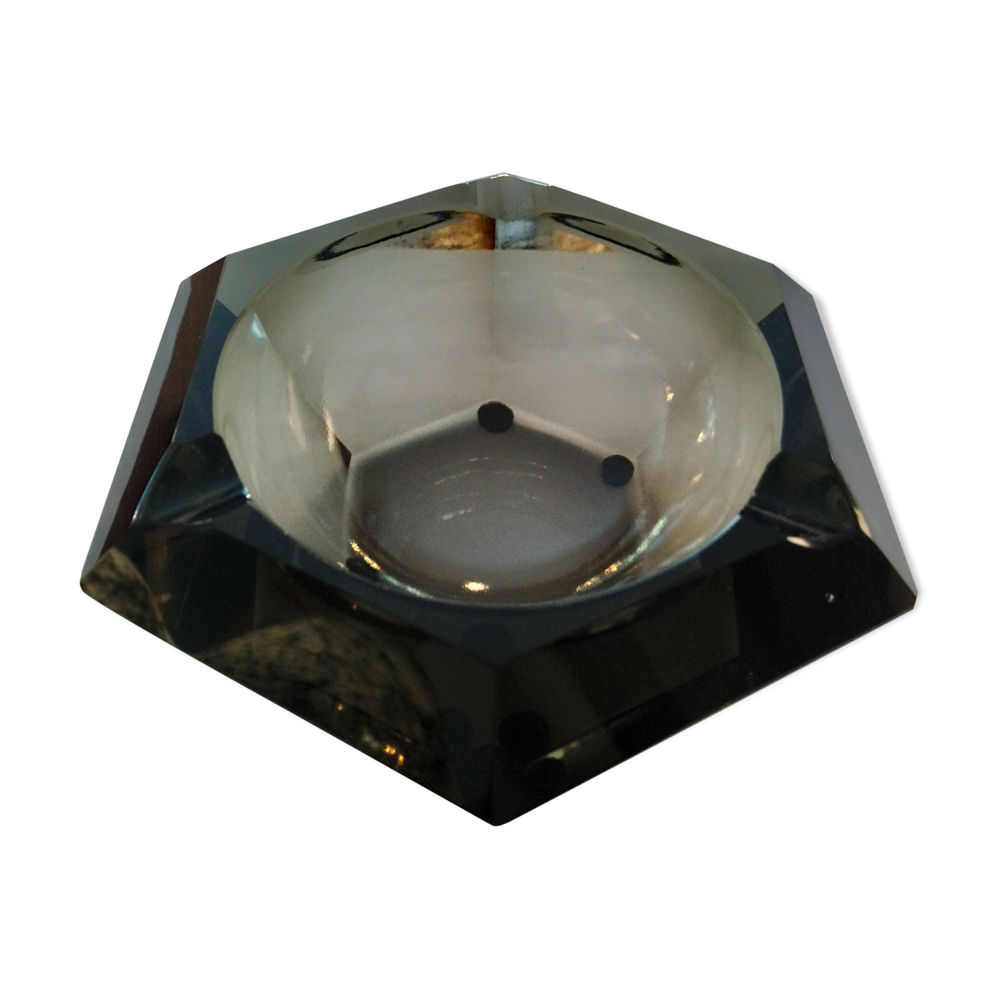 70s Murano glass ashtray