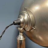 Nickel-plated old heater lamp from Germany, 1920s