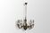 Chandelier bronze 8 branches