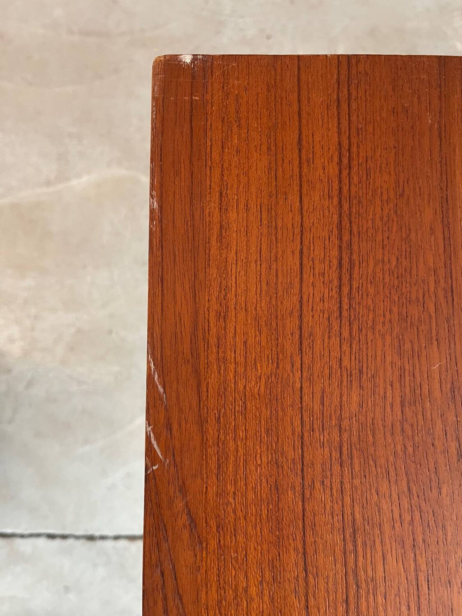 Mahogany table from the 1950s