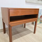 Scandinavian teak bedside table – made in Denmark – 1960s