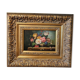 Fleurs huile sur panneau