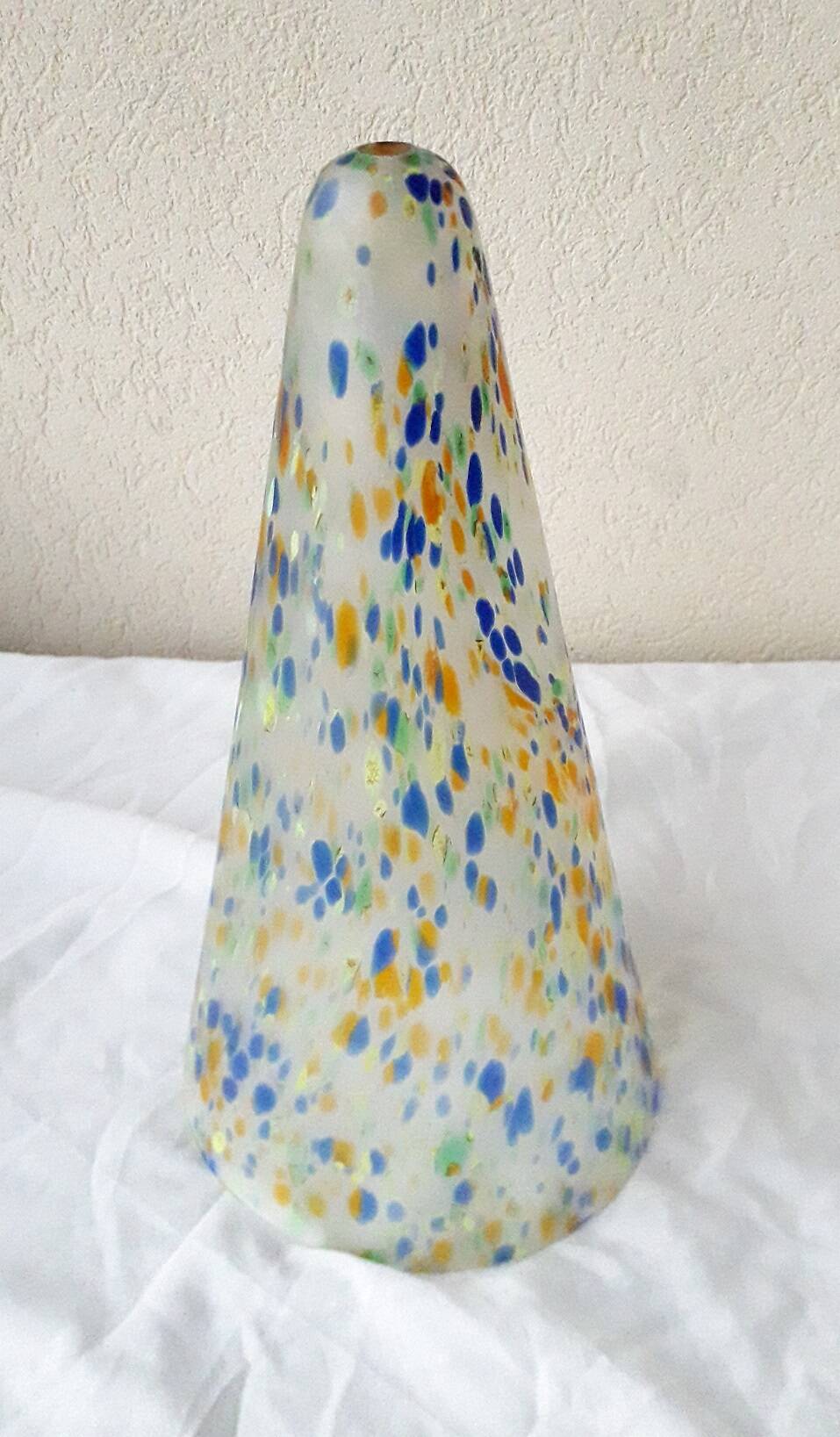 Teepee glass lampshade