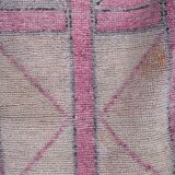 Vintage Turkish rug from Oushak, hand-woven 89x276 cm