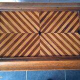Oak worker and marquetry top