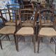 6 chaises en bois courbé d'après Thonet