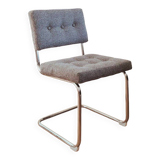 Fauteuil de bureau vintage rénové, Cantilever au pied luge