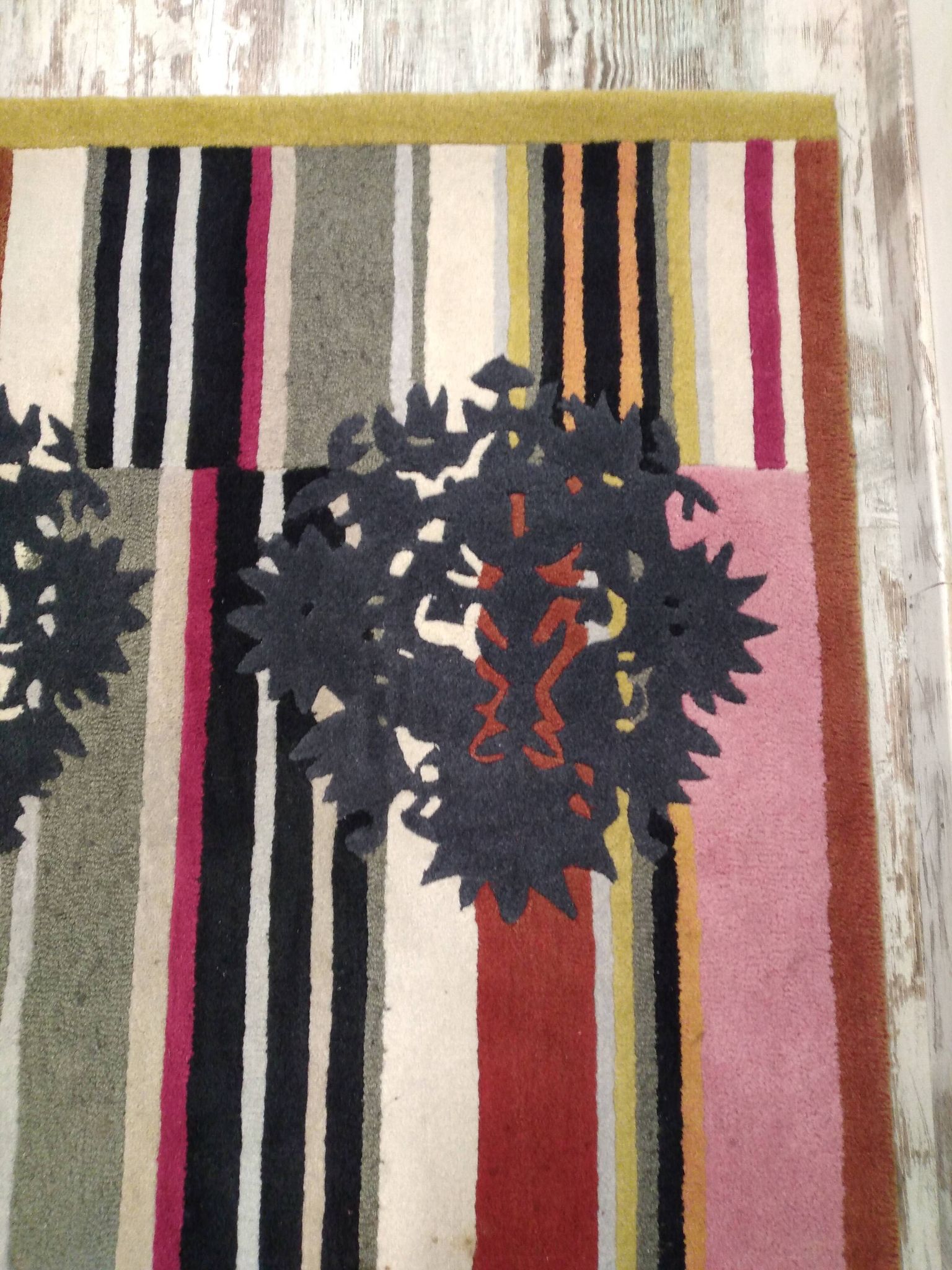 Tapis kenzo "pigalle rouge" vintage