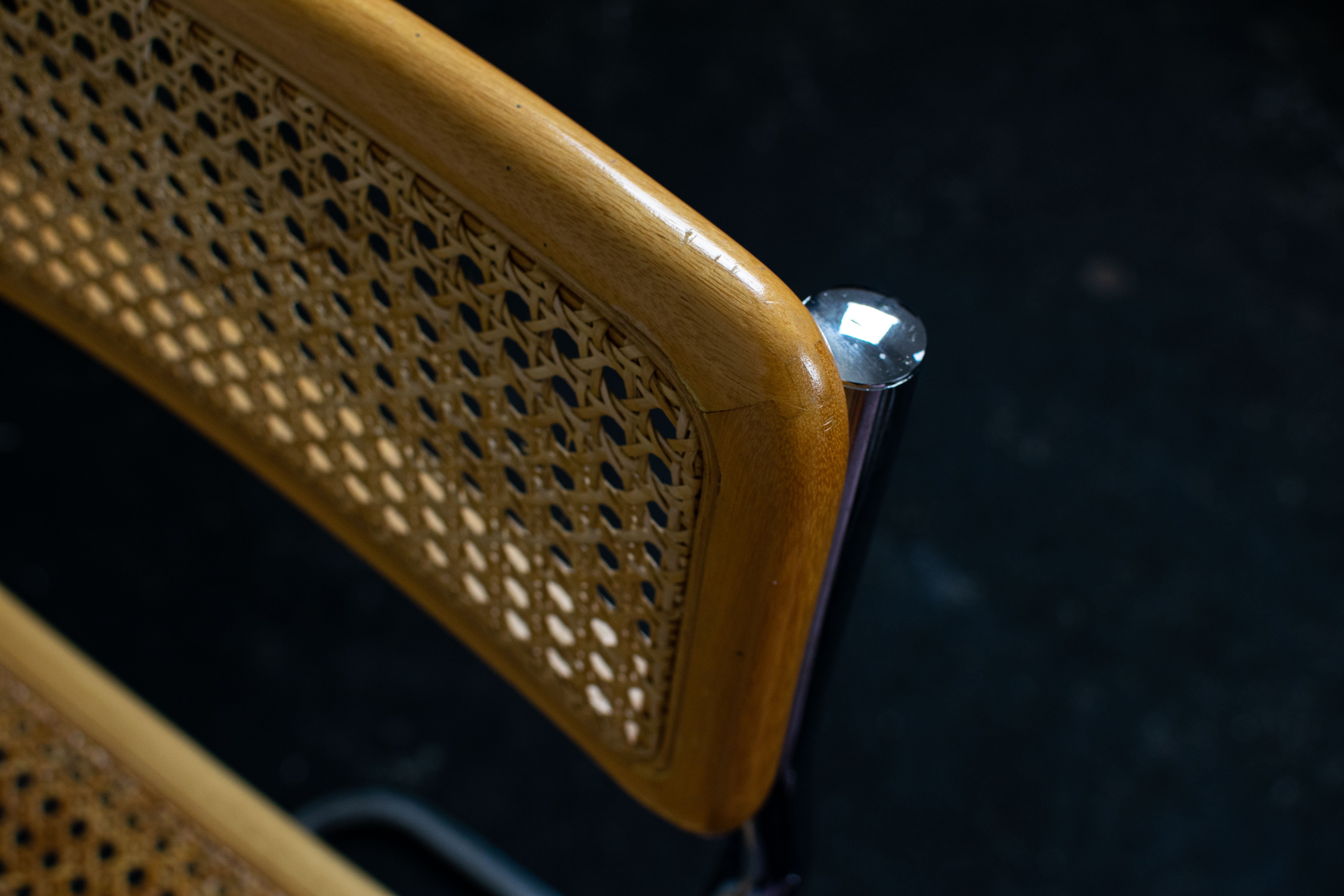 Bar stool S32 Cesca by Marcel Breuer 1970