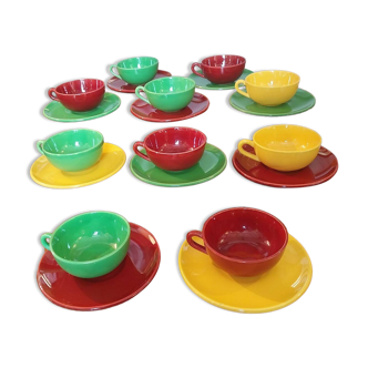 Service for 10 coffee cups