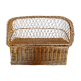 Bench - rattan chest