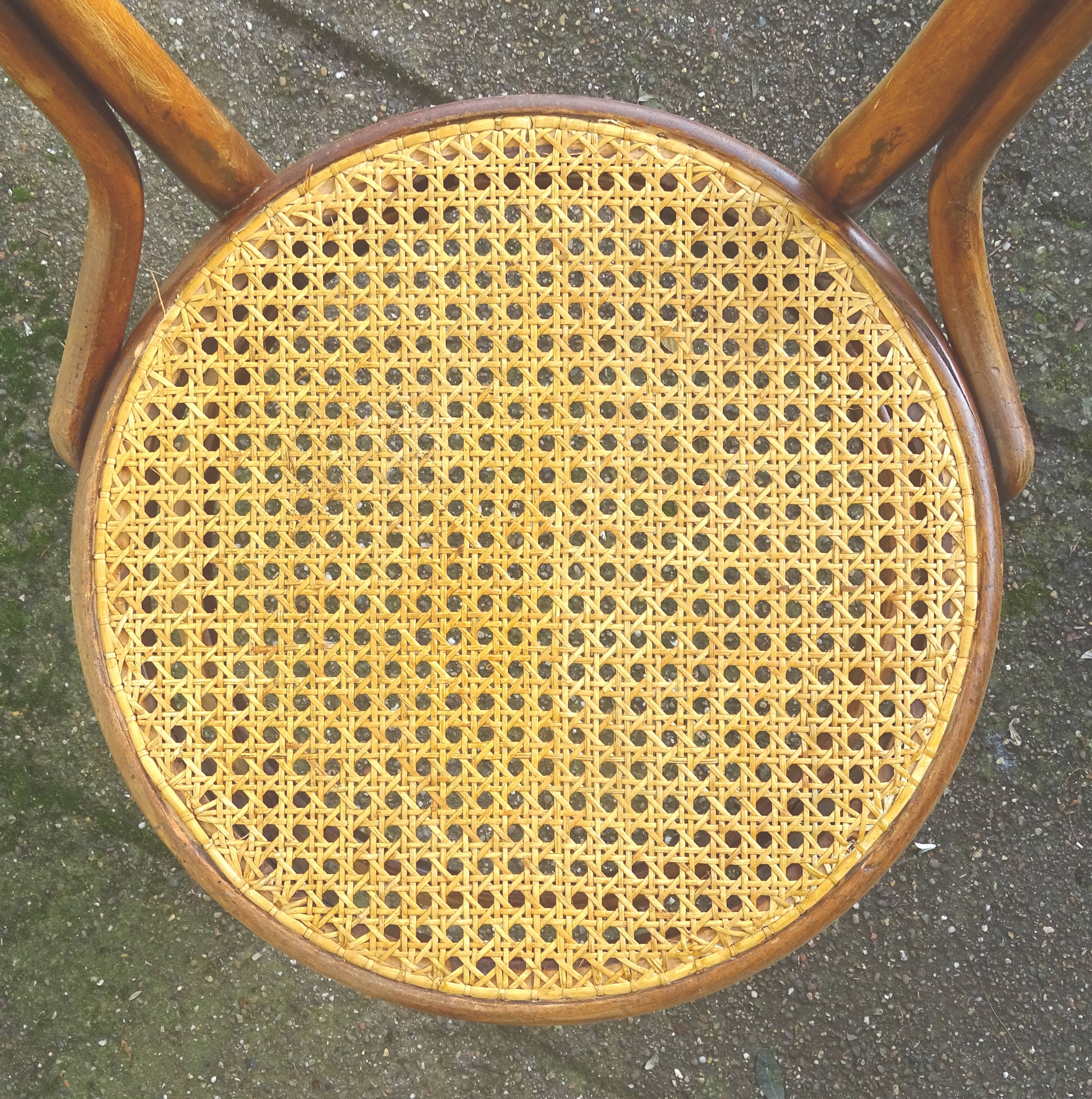 Turpe chair No. 31 from 1900, caned - bentwood - origin Germany