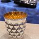 Timbale in solid silver and vermeil