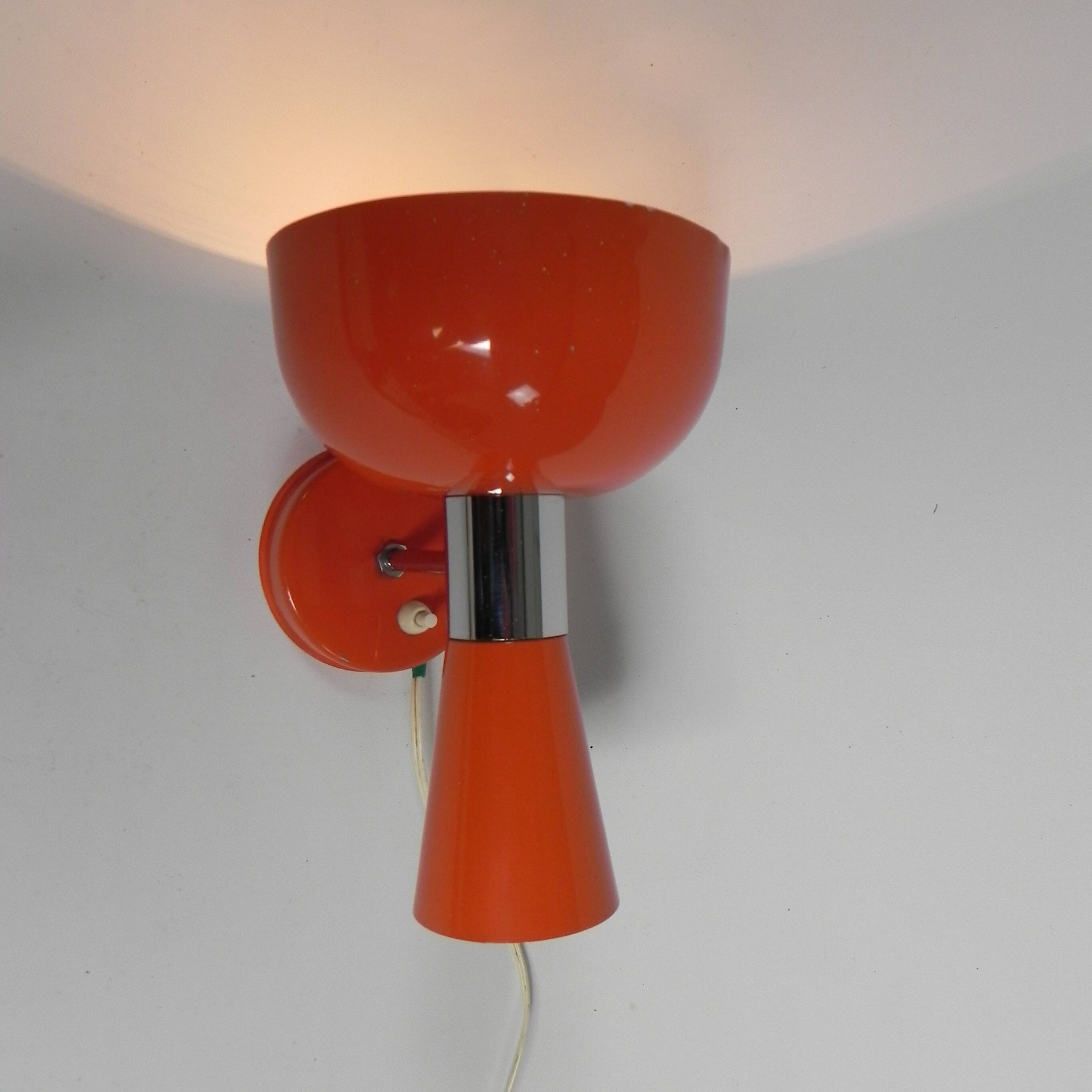 Diabolo wall lamp, Herda, 1960s