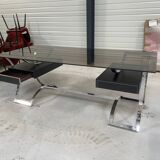 glass desk
