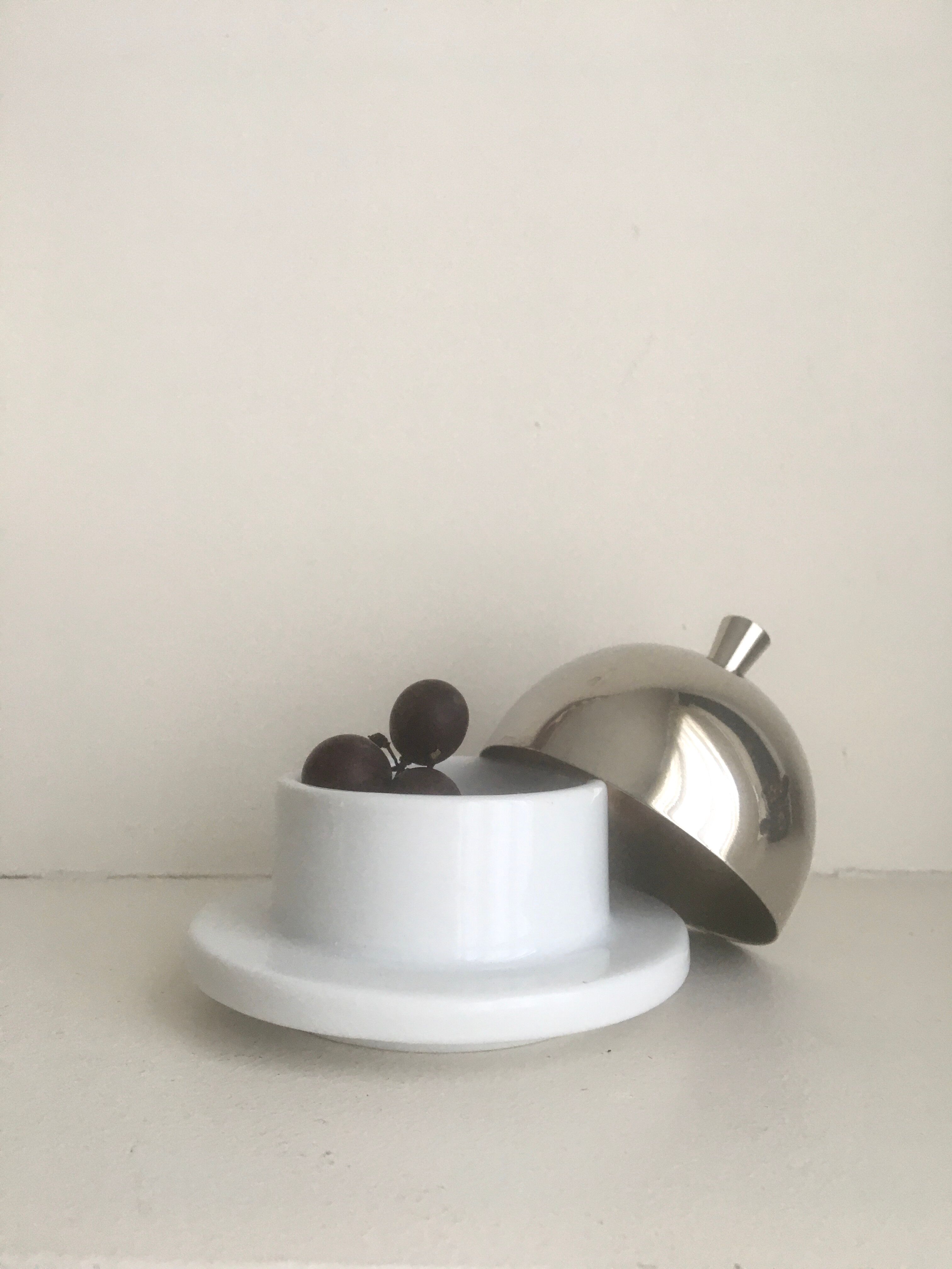 Danish buttermaker earthenware and inox