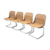 Dirk van Sliedrecht vintage tubular chairs