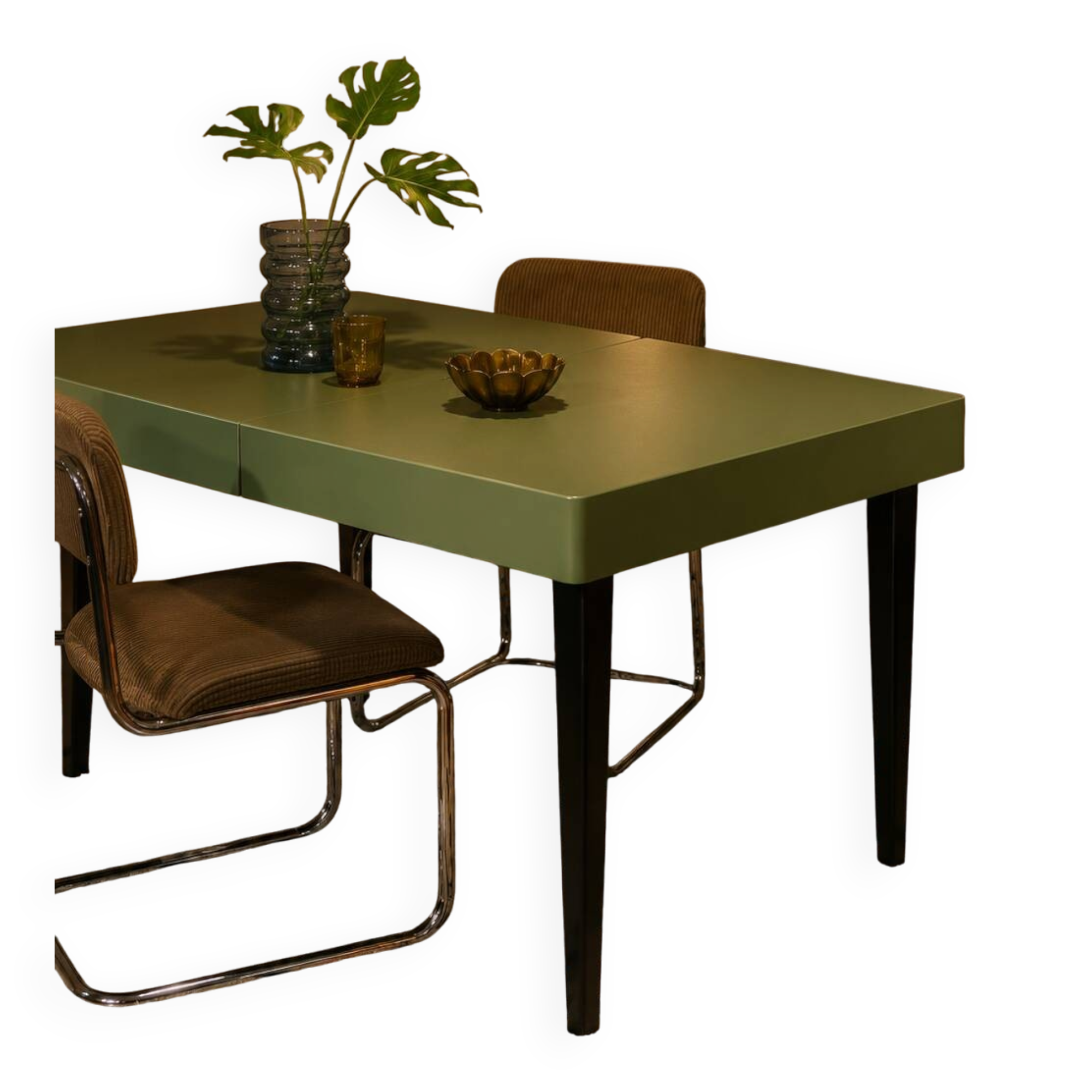 Table à manger Art Déco, années 1950