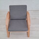 1970s, danish armchair, reupholstered, furniture wool, beech wood