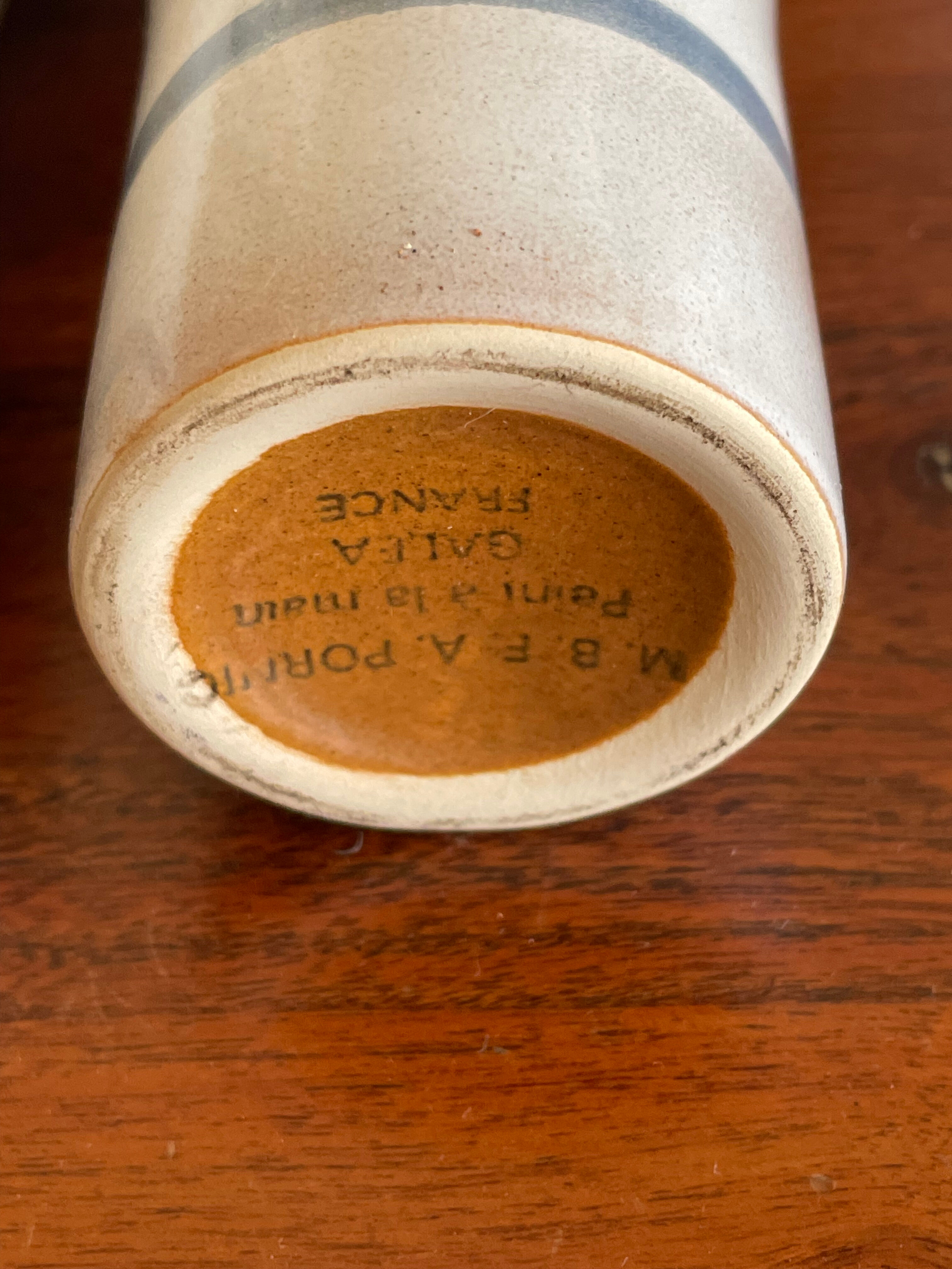 6 glasses mazagran Pornic MBFA