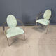 Vintage dining chairs by Belgochrom, set of 6 - 1980s