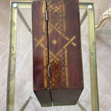 Boite ancienne en bois verni