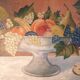 Still life painting from the late 19th century.