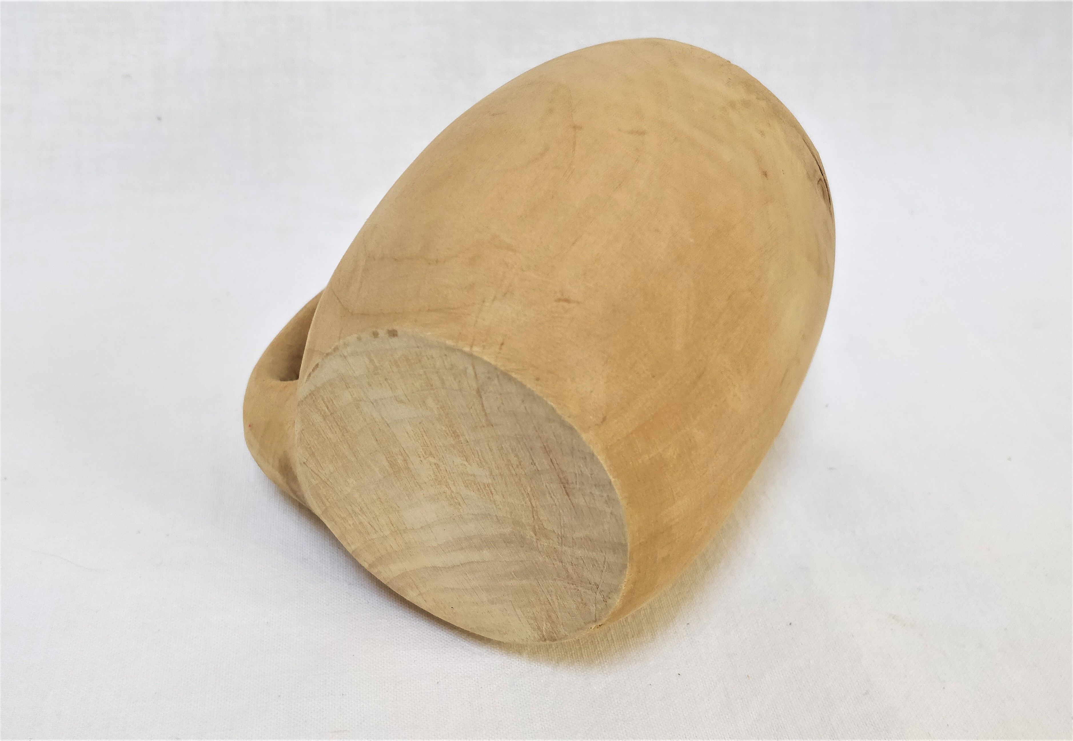 Brutalist wooden cup