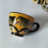 Vintage Breton mini cups – HB & St Jean – 9 pieces