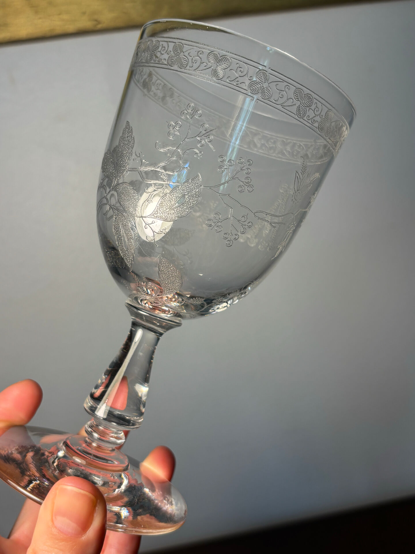 Water glass Baccarat early 20th century