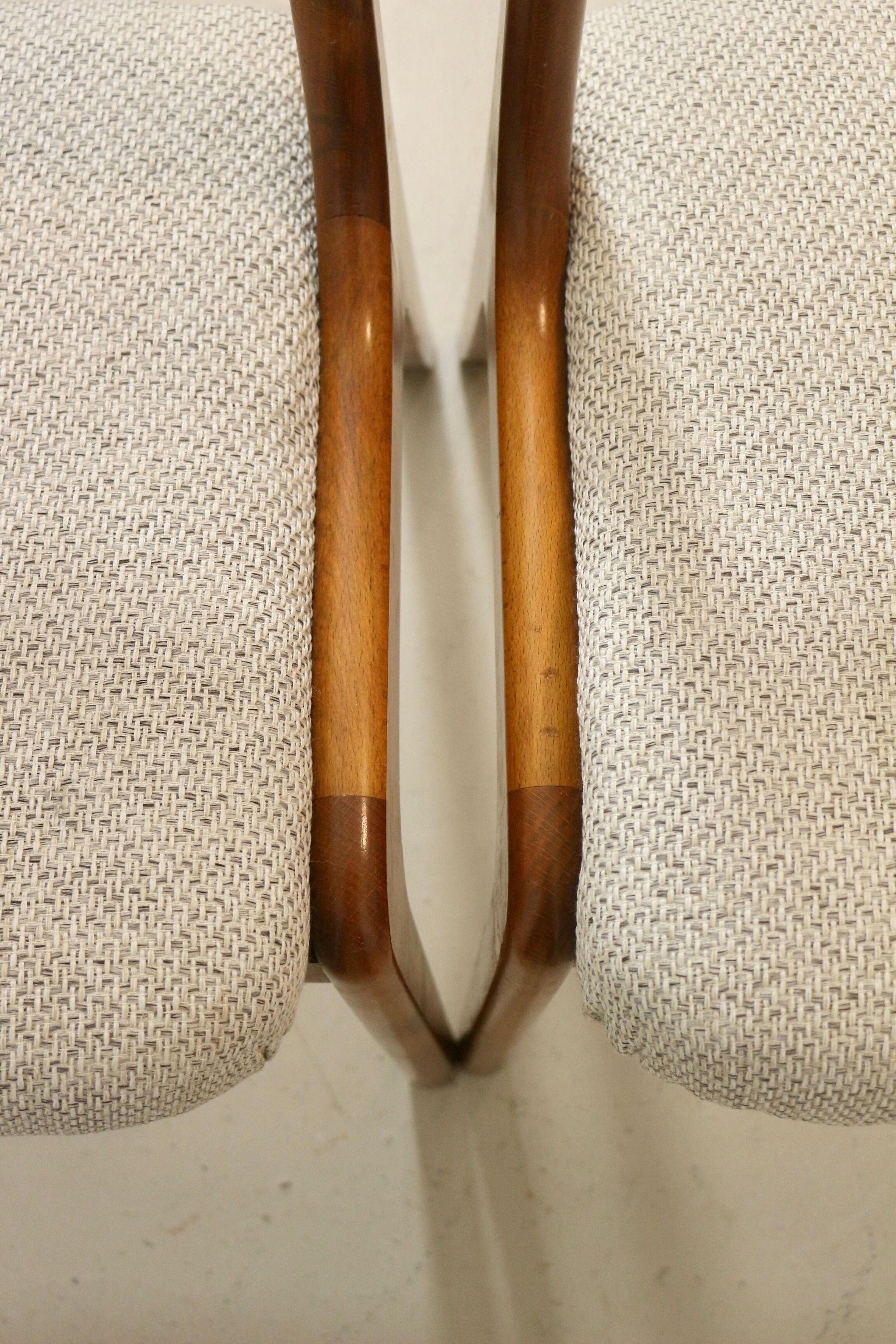 Pair of chairs gondola Baumann year 60