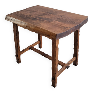 Table brutaliste vintage
